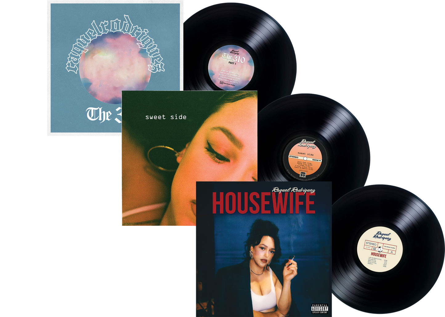 3 Album Black Vinyl Bundle