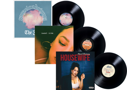3 Album Black Vinyl Bundle