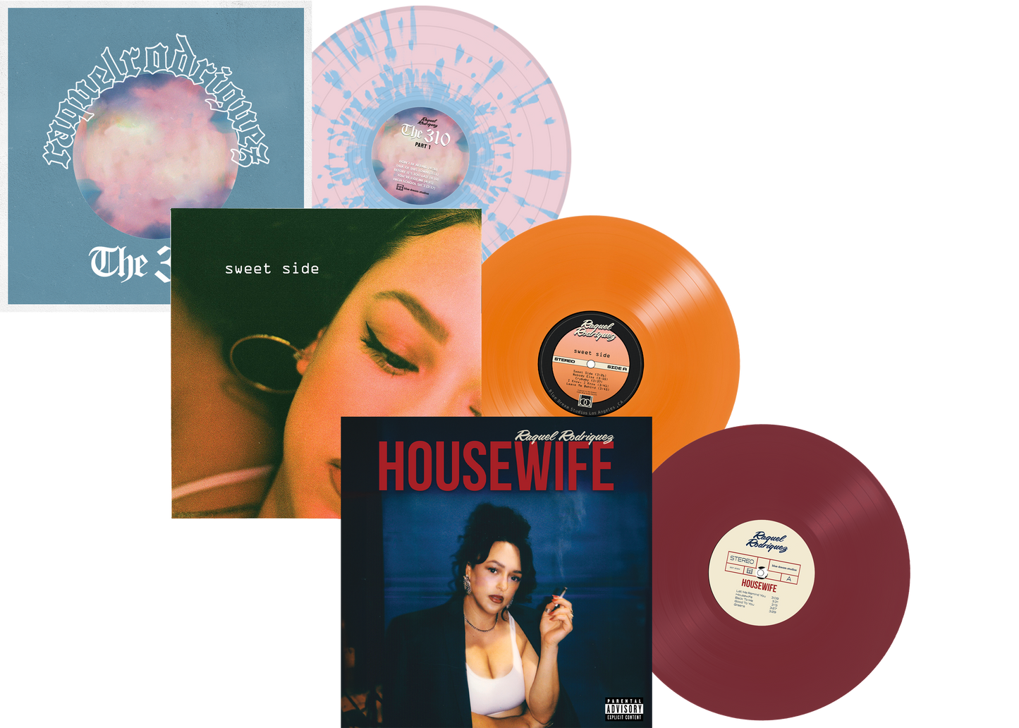 3 Album Color Vinyl Bundle