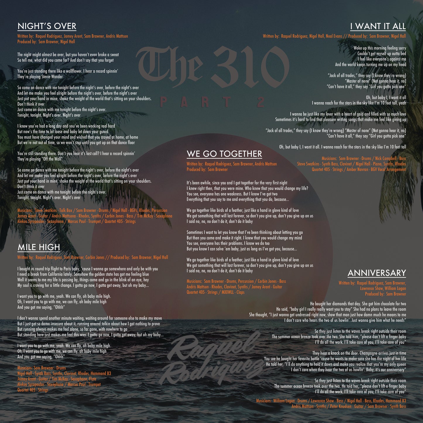 THE 310 COMPILATION - VINYL (Standard Black)