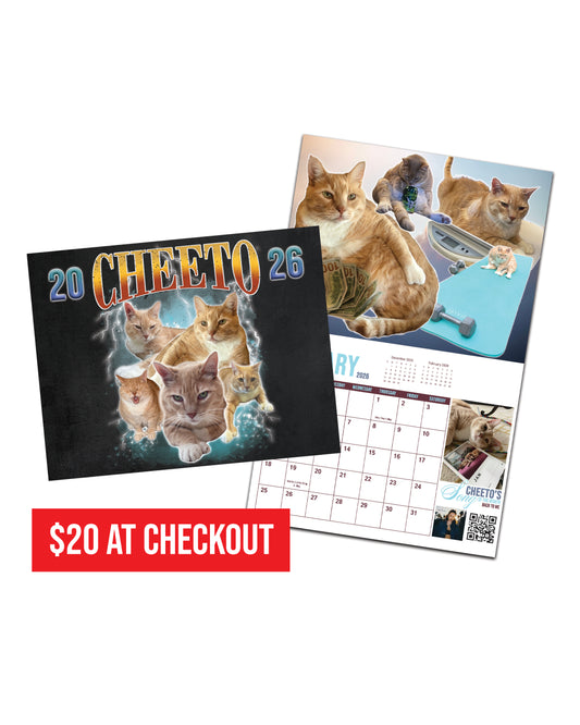 Cheeto 2026 Calendar